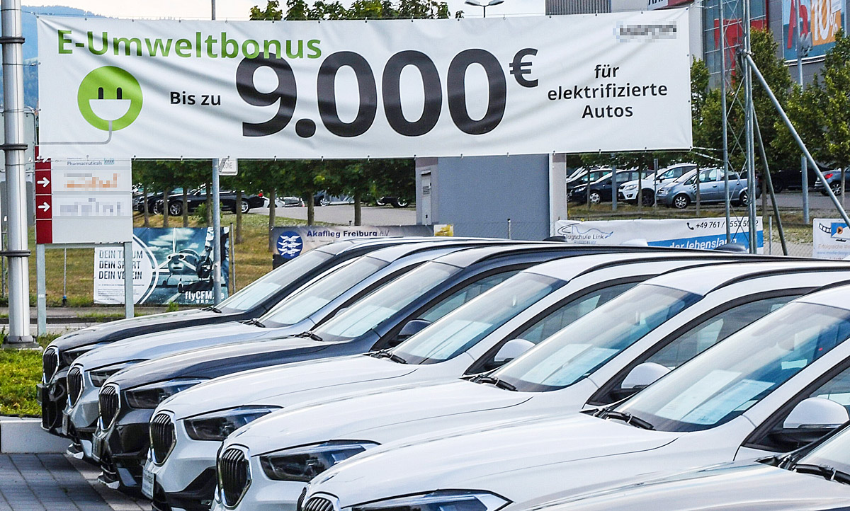 Plötzliche Abschaffung des Umweltbonus schadet Automobilstandort Deutschland